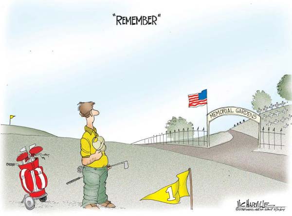 day and night cartoon. Memorial Day